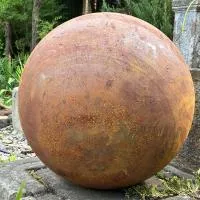 Стальная сфера — 3D КОРТЕН (518913) ∅ 1500 мм. Пермь 