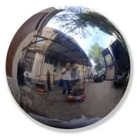 Шар ø 950 мм. полый полированный (517592) монтаж - сфера арт-объект пустотелая  в Перми