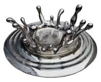 Всплеск воды из нержавеющей стали (517626) монтаж арт-объект  в Перми