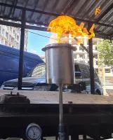 Газовая горелка ГВД 379 10 89 00 ПС (514271) монтаж вечный огонь ø 154 мм. ветроустойчивая  в Перми