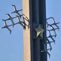 Звезда на стелу нержавеющая сталь нитрид титана в Перми (518465)