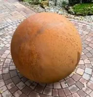 Кортеновский шар — дизайн (518925) ∅ 800 мм. Пермь 