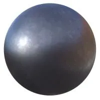 Шар Ø 1000 х 2 мм. цвет старого серебра