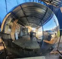 Сфера шар ø 2000 мм. (514274) производство - арт-объект пустотелая  в Перми