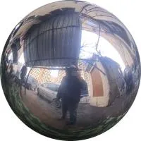 Шар ø 450 мм. полый полированный (517582) производство - сфера арт-объект пустотелая  в Перми