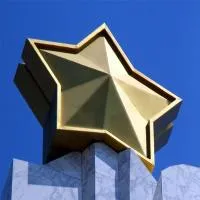 Звезда стела монумент сталь нитрид титана в Перми (518464)