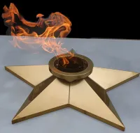 Звезда ø 800 мм. (1631) сертификат комплект горелка ГВД 379 10 89 00 ПС вечный огонь пустотелая  в Перми