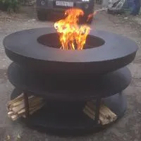 Стол для костра поленница (197212) поставка все ø 1000 мм. универсальная  в Перми