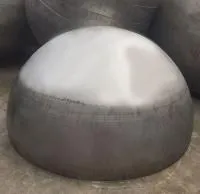 Полусфера сталь Ст3 ∅ 1550 стенка 8 мм.