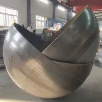 Полусфера сталь Ст3 ∅ 1850 стенка 2 мм.