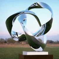 Кольца из нержавеющей стали скульптура (518288) производство арт-объект  в Перми