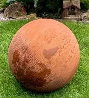 Металлический шар кортен (518920) ∅ 650 мм. Пермь 