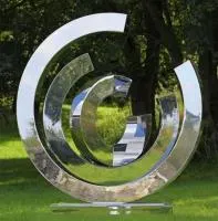Скульптурная арт композиция кольца (518293) поставка арт-объект  в Перми