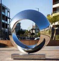 Кольцо нержавеющая сталь скульптура (518260) производство арт-объект  в Перми