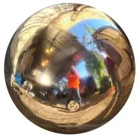 Шар полированный ø 700 мм. (514270) сертификат - сфера арт-объект пустотелая  в Перми