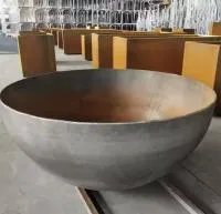 Полусфера сталь Ст3 ∅ 1750 стенка 5 мм.