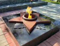 Звезда из гранита составная (518295) производство комплект горелка ГВД 379 10 89 00 ПС вечный огонь ø 1100 мм. монолит -  в Перми