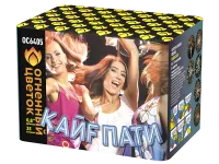 Батарея салютов Кайф-пати ОС6405 купить от производителя Огненный Цветок — Пермь