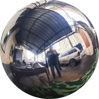 Шар ø 350 мм. полый полированный (517580) монтаж - сфера арт-объект пустотелая  в Перми