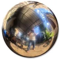 Шар ø 1050 мм. полый полированный (517593) производство - сфера арт-объект пустотелая  в Перми