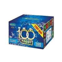 Батарея салютов 100 Карат Р7332 купить от производителя Русский Фейерверк — Пермь