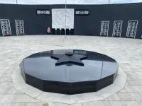 Звезда чугун (518248) производство комплект горелка ГВД 379 10 89 00 ПС вечный огонь ø 1100 мм. монолит - литье  в Перми
