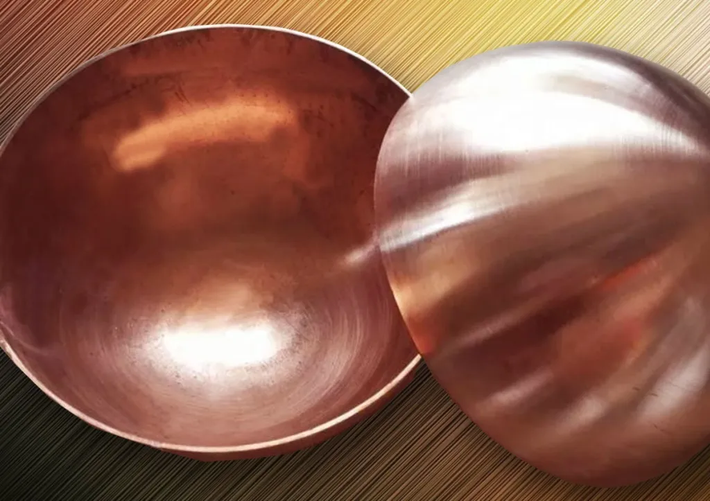 Полусферы из меди на заказ Пермь