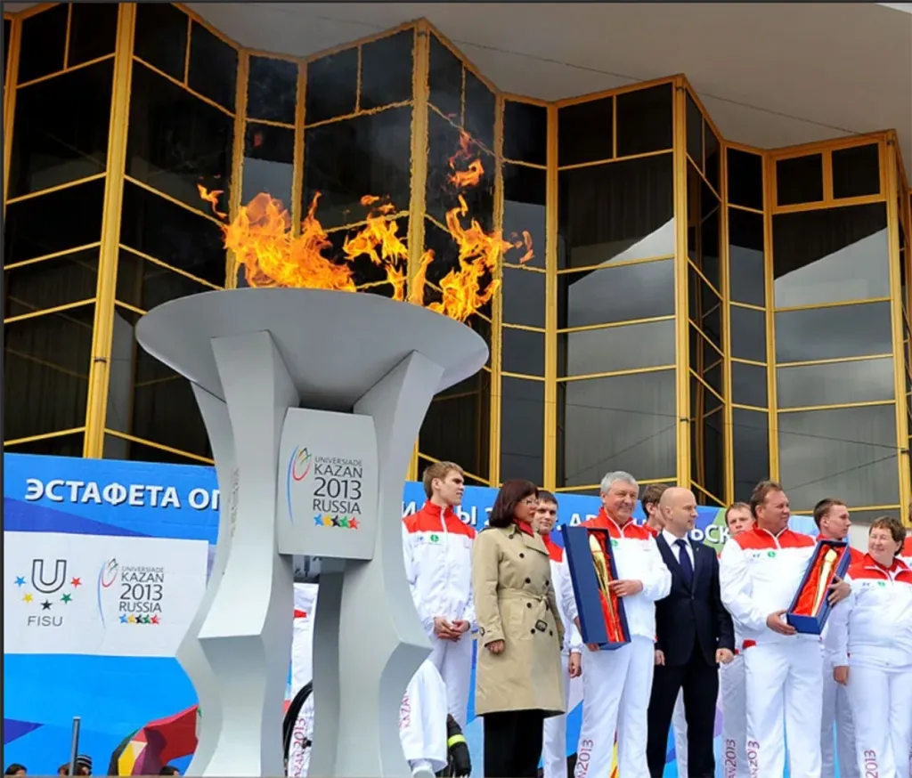 Чаша олимпийского огня в Перми на заказ