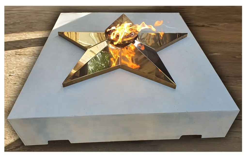 Вечный огонь - переносной модуль вечного огня Пермь